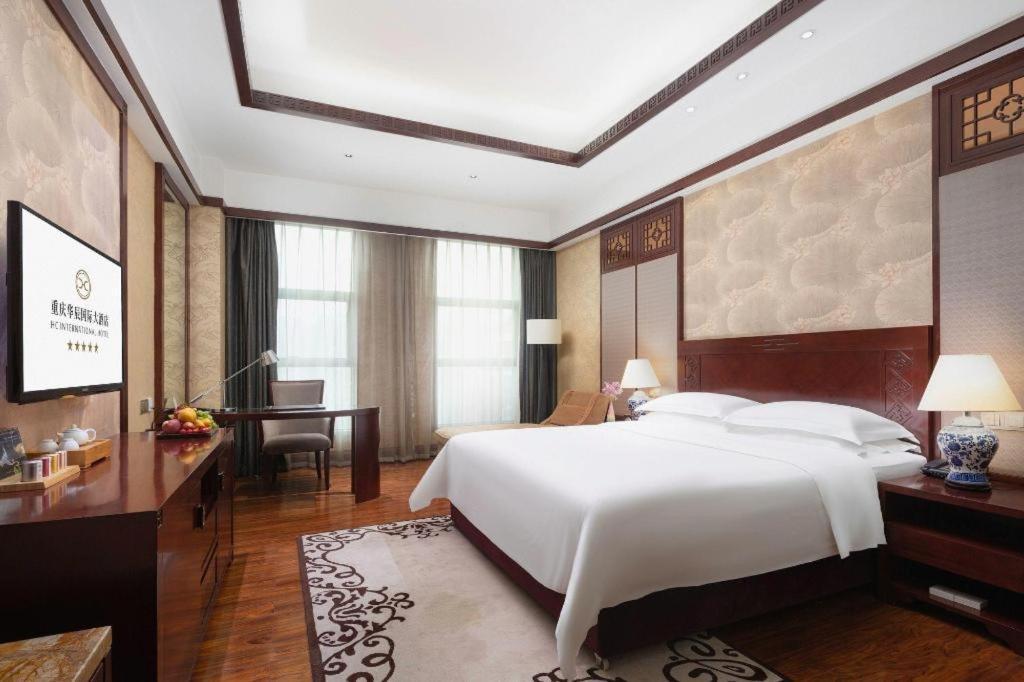 Chongqing Huachen International Hotel Exterior foto